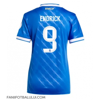 Real Madrid Endrick #9 Tricou Fotbal Replică 2025-26 Femei Treilea